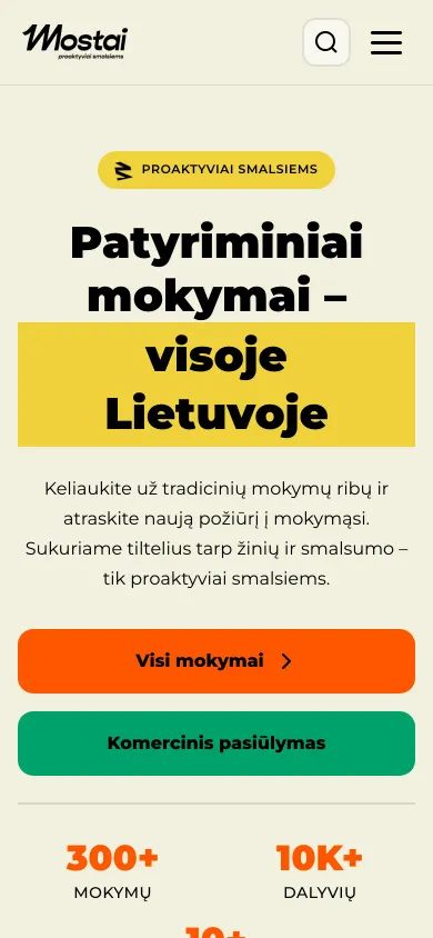 Mostai on a phone